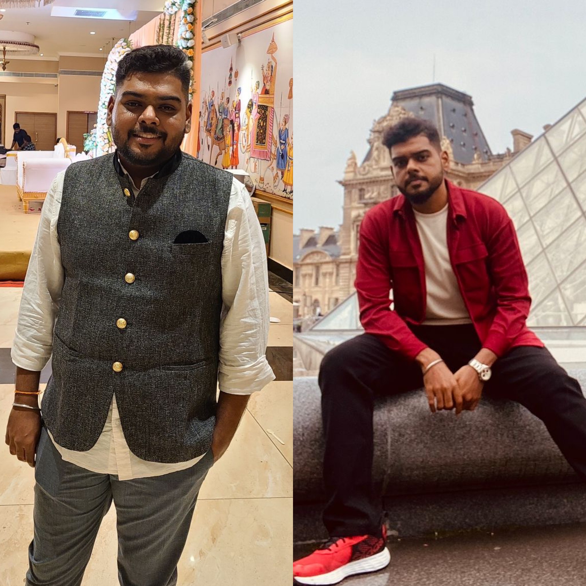 Nitish Dange: Lost 22 kg across 3 continents